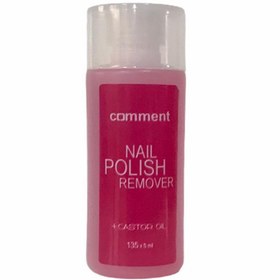 تصویر محلول لاک پاک کن مدل ارکید 135میل کامنت Comment Nail Polish Remover Orchid 135ml