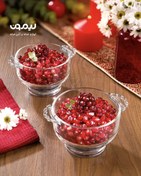 تصویر کاسه شیشه ای پذیرایی (سوپ ) جفتی کدکالا 2330 لیمون 