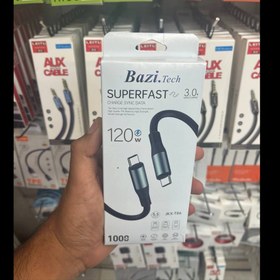 تصویر کابل 120w دوسرتایپسی Bazi.tech 