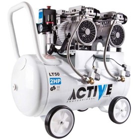 تصویر کمپرسور باد سایلنت اکتیو 50 لیتری مدل AC-1350SP ا Active Air Compressor AC-1350SP Active Air Compressor AC-1350SP