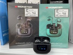 تصویر هندزفری بی سیم گیمینگ مانستر مدل Monster Airmars XKT20 Monster Airmars XKT20 Wireless Bluetooth Gaming Earbuds