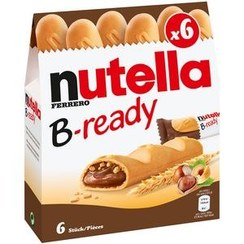 تصویر نوتلا بی ردی ۶عددی ۱۵۳ گرمی Nutella B_ready