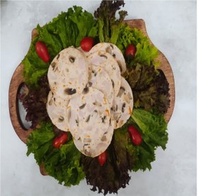 تصویر ژامبون مرغ و قارچ 