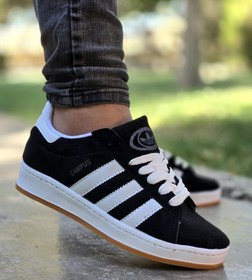 تصویر کامپوس میانه مشکی کد 201 Adidas_Campus