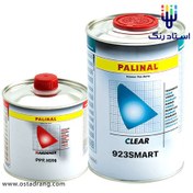 تصویر کیلر (کلر) دو جزئی ضد خش پالینال مخصوص خودرو Palinal Anti Scratch Clear Coat 923Smart 