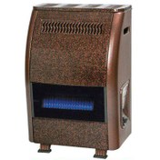 تصویر بخاری گازی ایران شرق 7500 مدل آذین A75 قهوه ای Iran sharq 7500 gas heater model azin a75 brown