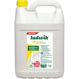 تصویر مایع ظرفشویی 4 لیتری لودویک با رایحه لیمو ludwik® Washing - Up Liquid Lemon, 4ltr