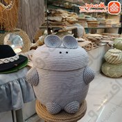 تصویر سبد لاندری | سبد اسباب بازی قیطان کنفی کد 9616 