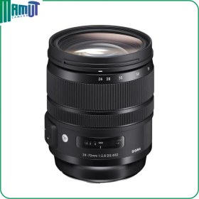 تصویر لنز سیگما مانت کانن لنز سیگما Sigma 24-70mm f/2.8 DG OS HSM Art Lens for Canon EF 