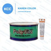 تصویر بتونه سنگی پلی فیکس به همراه هاردنر 