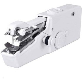 تصویر چرخ خیاطی دستی هندی استیچ ا Portable Household Handy Stitch Electric Mini Handheld Sewing Machine Portable Household Handy Stitch Electric Mini Handheld Sewing Machine