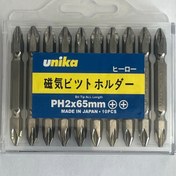 تصویر سری پیچ گوشتی ژاپنی یونیکا بسته ۱۰ عددی 