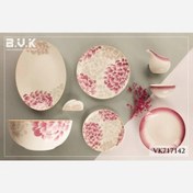 تصویر سرویس 29 پارچه 6 نفره بن چاینا بی وی کی مدل 717142 بی وی کی( BVK ) 