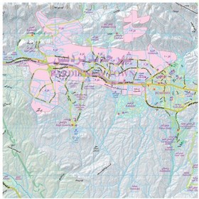 تصویر نقشه راهنمای شهر جدید پردیس 