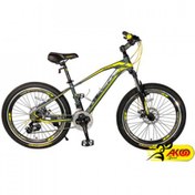تصویر دوچرخه الکس مدل MACAN 2023 سایز 24 لوازم شیمانو کد AX 24772 