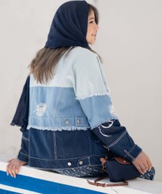 تصویر کت جین سه رنگ 