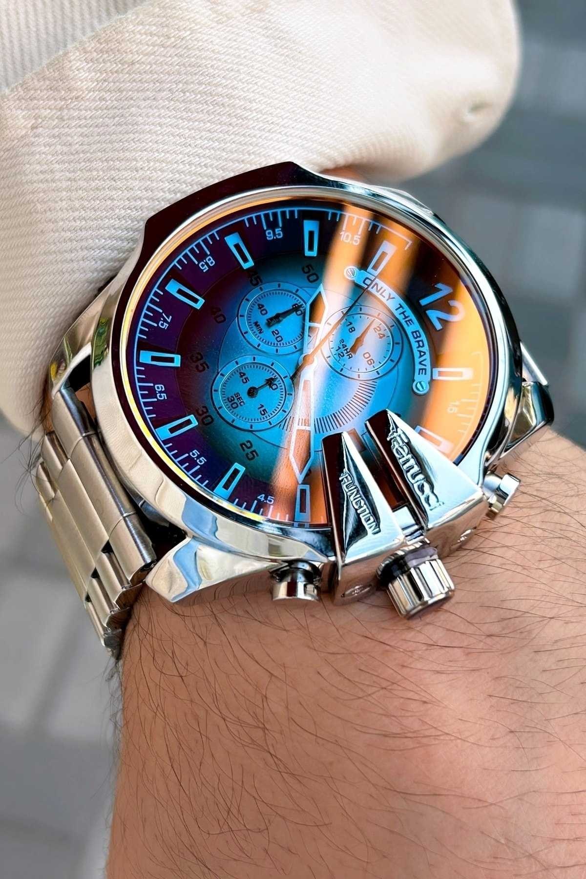 خرید و قیمت ساعت مچی شیشه ای 30 رنگی تنگی ضد آب مردانه برند Ferrucci کد  1700313919 | ترب