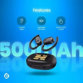 تصویر هندزفری بلوتوثی اورجینال پاورولوجی مدل POWEROLOGY AIR CONDUCTION EARBUDS PWLA با گارانتی 18 ماهه (اصلی - ارسال رایگان) 