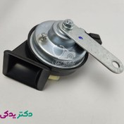 تصویر بوق خودرو ایساکو مناسب پژو ۴۰۵، پارس، سمند، ۲۰۶، دنا کد ۰۳۱۰۲۰۰۲۹۹ با اتصالات ضد آب 