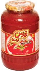 تصویر رب گوجه فرنگی قدس خراسان شیشه 1550گرم 