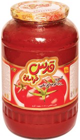 تصویر رب گوجه فرنگی قدس خراسان شیشه 1550گرم 