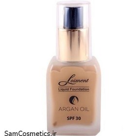 تصویر کرم پودر حاوی روغن آرگان و آلوئه ورا حجم 35 میل لوسمنت 204 Losment Contain Aloe Vera And Argan Oil Foundation 35 ml