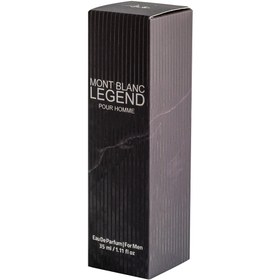 تصویر عطرجیبی مردانه مدل Mont Blanc Legend حجم 35 میلی لیتر آدولفو Adolfo Mont Blanc Legend Packet Parfum For Men 35 ml