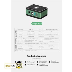 تصویر دوربین لوپ MAANT XJ-2 4K 
