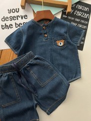 تصویر ست جین تابستانه تدی – کد ۴۷-۱ 