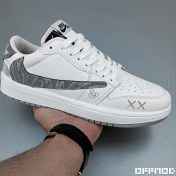 تصویر کتونی نایک ایر جردن تراویس Nike Air Jordan 1 Travis North Face 