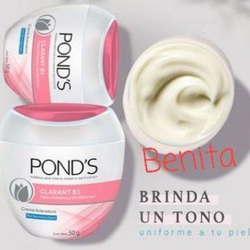 تصویر کرمهای آبرسان و ضدلک و ضدچروک پوندز - ponds clarant b3 50gr ponds clarant b3 50gr