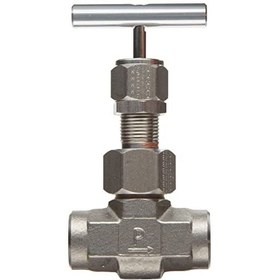 تصویر نیدل ولو پارکر 1/4 اینچ 6000psi مدل 4F-U6LR-T-SS Needle Valve,Union Bonnet 6,000 PSI - U Series | #4F-U6LR-T-SS