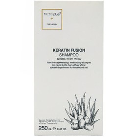 تصویر شامپو تقویت کننده موهای آسیب دیده تریکوپلاس حاوی کراتین 250 میلی لیتر Trichoplus Keratin Fusion Shampoo 250 ml