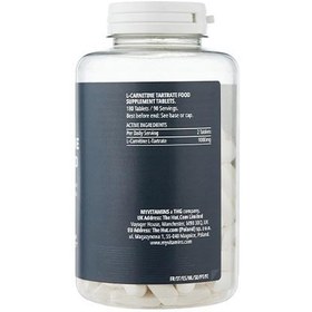 تصویر قرص ال کارنیتین مای پروتئین Myprotein L-carnitine Tablets 