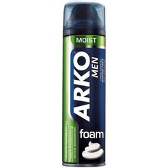 تصویر فوم اصلاح مویست آرکو حجم 200 میل اورجینال ا Shaving foam moist ARKO MEN 200 ML Shaving foam moist ARKO MEN 200 ML