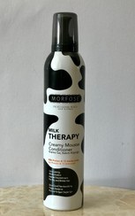 تصویر موس مو مورفوس مدل میلک تراپی Milk Therapy حجم 350 میل Morfose Milk Therapy Creamy Mousse Conditioner 350ml