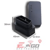 تصویر ردیاب خودرو ویگو مدل OB22D با قابلیت شنود و باتری ۴۰۰ میلی‌آمپر 