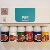 تصویر پک ۶ عددی رنگ اکریلیک سوداکو حجم ۳۰ میل 