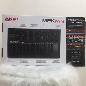 تصویر میدی کیبورد و کنترلر آکایی AKAI MPK Mini MK3 Black 