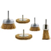 تصویر فرچه سیمی سر دریلی اکو مدل EWBS-5 مجموعه ۵ عددی 