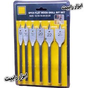 تصویر ست مته برگی ۶ عددی 