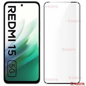 تصویر گلس تمام صفحه گوشی Xiaomi Redmi 15 5G 