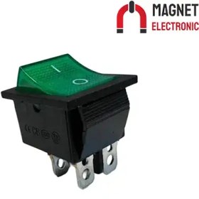 تصویر کلید راکر KCD2-201N ON-OFF ROCKER SWITCH 