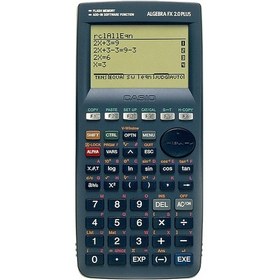 تصویر ماشین حساب کاسیو CASIO ALGEBRA-FX2PLUS Calculator 