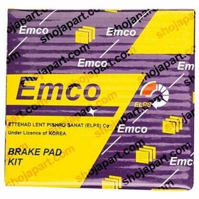 تصویر لنت ترمز جلو پراید Emco Brake Pad For