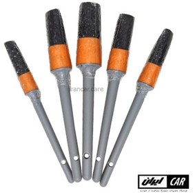 تصویر مجموعه پنج عددی برس دیتیلینگ و صفرشویی خودرو مدل Detailing Brush Set Car Detail Brush 5 