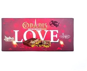 تصویر شکلات دبی پاریس 100 گرم. Love dubai chocolate 