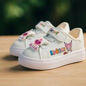 تصویر کتانی بچگانه چسبی 