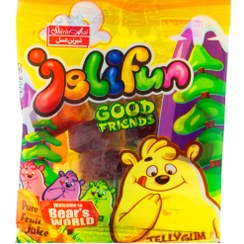 تصویر پاستیل شیرین عسل طرح خرسی 20 گرمی 