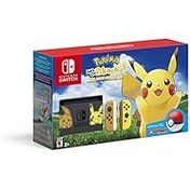 تصویر بسته کنسول Nintendo Switch- Pikachu &amp; Eevee Edition با Pokémon: Let&#39;s Go, Pikachu! + Poke Ball Plus Nintendo Switch Console Bundle- Pikachu & Eevee Edition with Pokémon: Let's Go, Pikachu! + Poke Ball Plus